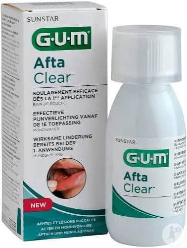 Aftaclear bain de bouche 120ml 2410
