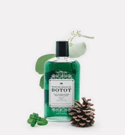 Botot Bain de bouche VERT (Menthe/Pin/Eucalyptus) 250ml