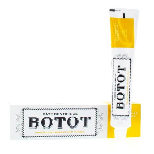 Botot Dentifrice JAUNE (Anis/Citrus/Réglisse) 75ml