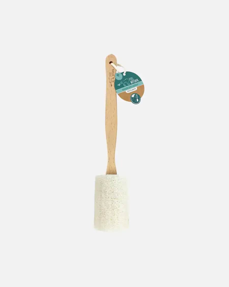 Brosse à dos Loofah