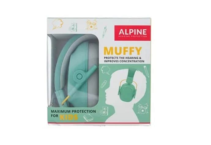 Casque auditif Muffy Kid Mint (5 à 16 ans)