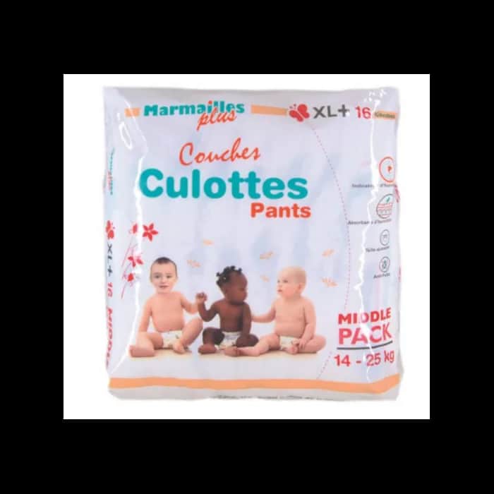 Couches culotte Pants 14/25 kgs 16 unités