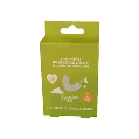 Gouttière Brosse à dents Demi-lune Classique 6/12 ans