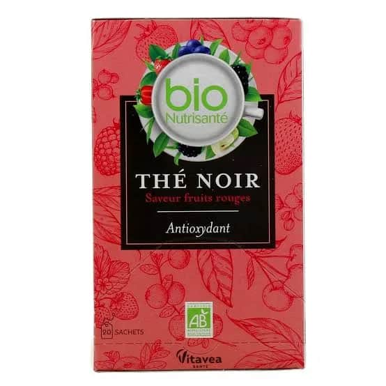 Thé noir Saveur Fruits Rouges Antioxydant B/20