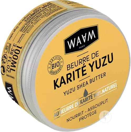 Beurre de Karité Brut Yuzu BIO 100ml