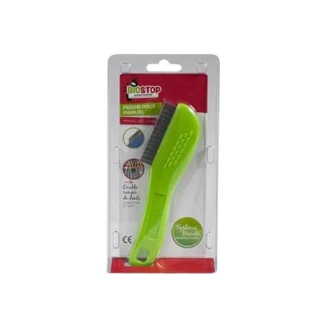 Biostop Peigne anti-poux/lentes métal manuel